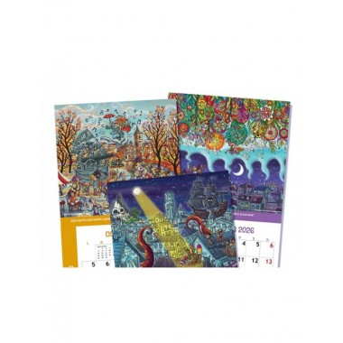 CALENDARIO 2026 DE PAPEL RECICLADO BUENOS TRATOS EKILIKUA