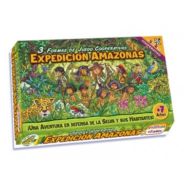 JUEGO EDUCATIVO ECO COOPERATIVO EXPEDICION AMAZONAS