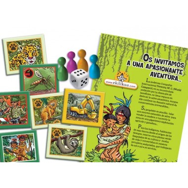 JUEGO EDUCATIVO ECO COOPERATIVO EXPEDICION AMAZONAS
