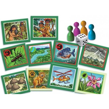 JUEGO EDUCATIVO ECO COOPERATIVO EXPEDICION AMAZONAS