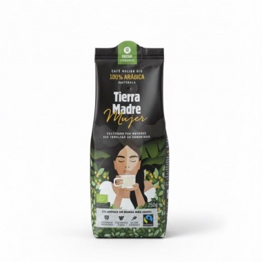 CAFÉ MOLIDO ECOLÓGICO 100% ARÁBICA MUJER 250g TIERRA MADRE