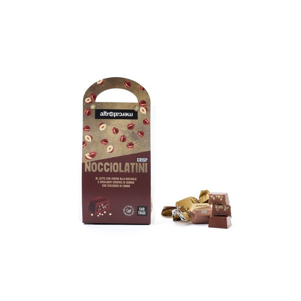 BOMBONES CHOCOLATE CON LECHE CRISPIS 120G