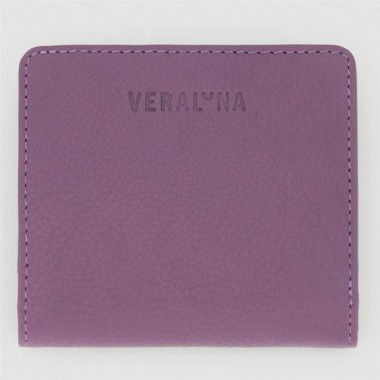 MONEDERO HECHO A MANO DE PIEL MODELO KIT PRUNO NEGRO VERALUNA