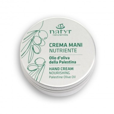 CREMA MANOS CON ACEITE DE OLIVA DE PALESTINA 50G NATYR