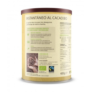 CACAO ECOLÓGICO SOLUBLE TIERRA MADRE