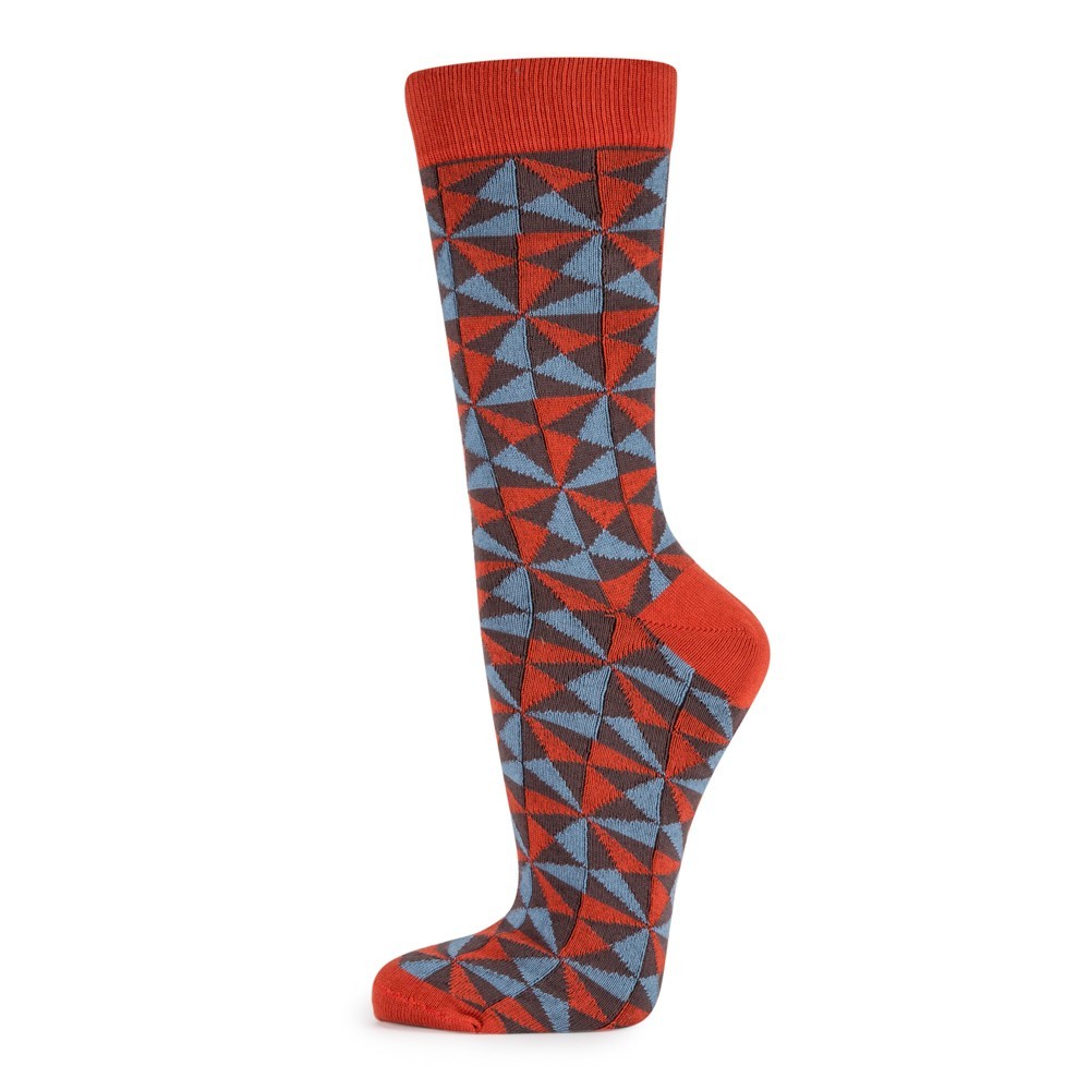 VERALUNA SOCKS NEW GEO RED