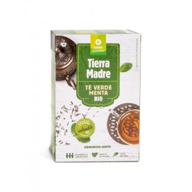  TE VERDE ORGÁNICO CON MENTA TIERRA MADRE