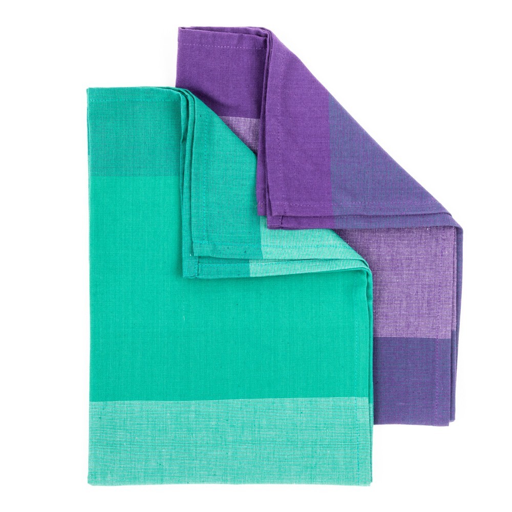 SET 2 TRAPOS DE COLOR VERDE Y MORADO MODELO 50X70 CM SET 2 TRAPOS DE COLOR VERDE Y MORADO MODELO 50X70 CM