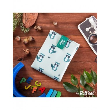  PORTABOCADILLOS REUTILIZABLE INFANTIL MODELO MAPACHE 