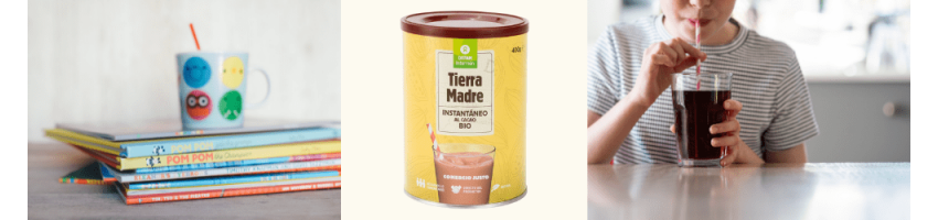 TIERRA MADRE, cacao soluble de comercio justo de Oxfam Intermón